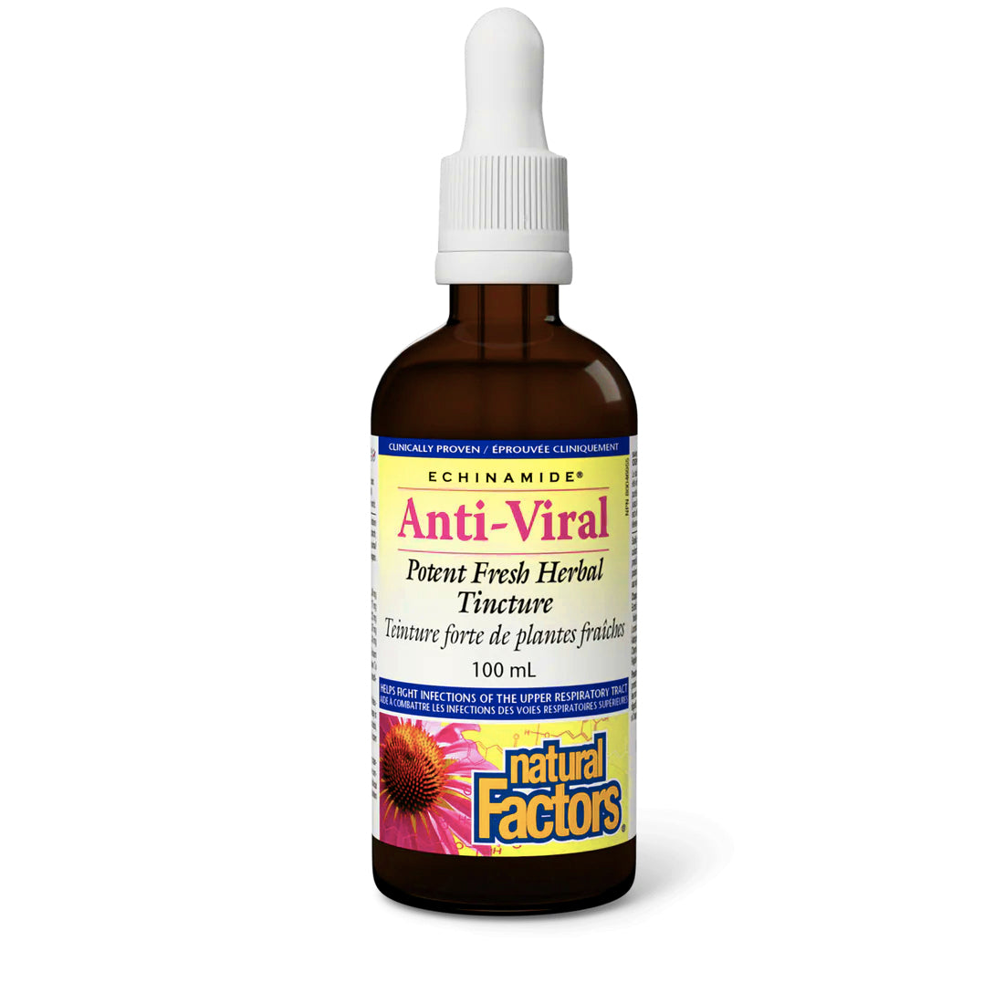 Anti-Viral - Echinamide - Natural Factors - Teinture 50ml